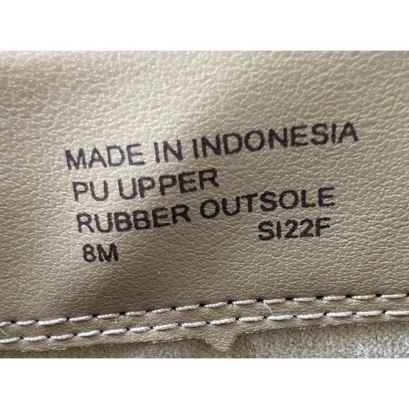 Michael Kors Rory Flat Booties Ankle Boots Womens 8 Brown Faux Leather Shoes NWB - Picture 11 of 14